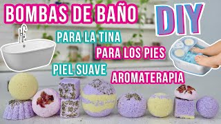 BOMBAS DE BAÑO FÁCILES  DIY  PARA BAÑERA O PIES  Mixi [upl. by Avon792]