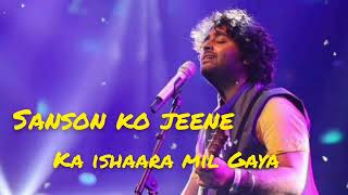 sanson ko jeene Ka Sahara mil Gaya Zid Hindi Song ❤️ arijit Singh [upl. by Nadirehs945]