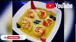 Kerala Shrimp Moilee  Prawn Curry  Simple Prawn Curry Recipe  Prawn Moilee [upl. by Shaver]