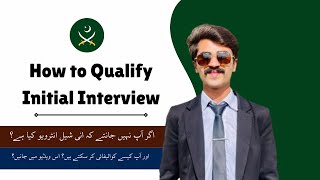 Complete Guide  How to pass the initial interview  How to pass initial interview successfully [upl. by Yelahs]