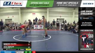 182 Simeone Holmes Virginia vs Ryan Ringler Michigan Red 8388518104 [upl. by Novar412]