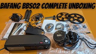 Bafang 750w Mid Drive Ebike Conversion Kit Complete Unboxing [upl. by Ssilb]