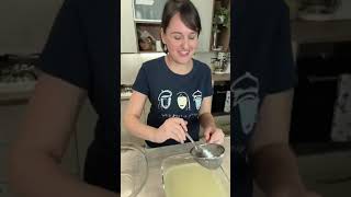 La ricetta della nonna per una buona granita siciliana al limone In diretta con Valentina [upl. by Auqined]