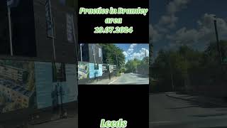 Driving lesson in Bramley Leeds 19072024 [upl. by Bellda]