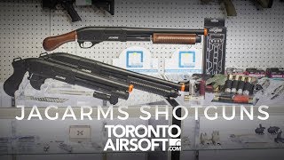 Sawed off shotgun Yes please Jagarms new models and accessories  TorontoAirsoftcom [upl. by Issie]