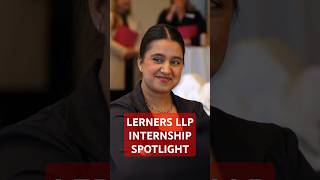 Lerners Law Firm  Huron Internship Story [upl. by Reinold]