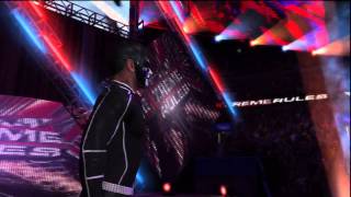 WWE Smackdown Vs RAW 2011  My Jeff Hardy Entrance Face [upl. by Noslrac]