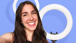 Comparing Filming with a Ring Light vs without  Vlogging Tips [upl. by Bonnee]