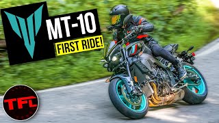 The 2022 Yamaha MT10 Is Still INSANE But Its Now Much Easier to Ride Thanks to New Tech [upl. by Aneelehs]