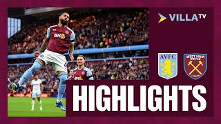 MATCH HIGHLIGHTS  Aston Villa 41 West Ham [upl. by Iramohs604]