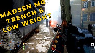 Battlefield 1  The Madsen MG TrenchLow Weight 2021 [upl. by Orola999]