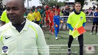 DIMANCHE 27 JUIN 2021 TOURNOI U13 FC FRANCONVILLE FINALE PUTEAUX FUTSAL ESPERANCE PARIS 19 [upl. by Emmons308]