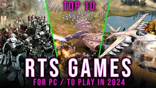 The 10 Best RTS Games That You Can Play For PC In 2024 [upl. by Towne]