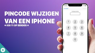 ⚙️ Pincode van een simkaart wijzigen in iOS 11 of eerder [upl. by Clova]