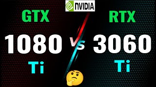 GTX 1080 Ti vs RTX 3060 Ti Tested in 10 Games at 1080p [upl. by Aihsenat]