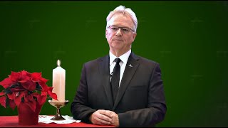 Weihnachtsbotschaft 2023 vom Diözesanadministrator Clemens Stroppel  DRS [upl. by Monjo899]