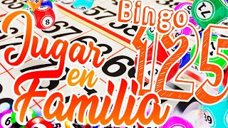 BINGO ONLINE 75 BOLAS GRATIS PARA JUGAR EN CASITA  PARTIDAS ALEATORIAS DE BINGO ONLINE  VIDEO 125 [upl. by Odnalor]