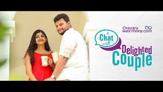 ChavaraMatrimonycom  A CHAT WITH DELIGHTED COUPLE  Collin amp Christy [upl. by Aiyot]