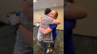 Heart transplant recipient meets donor’s family for first time [upl. by Dennard]