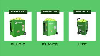 Spinshot Tennis Ball Machines Comparison  Our Top Picks [upl. by Tatum]