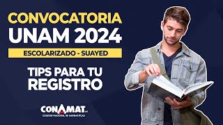 Tips para tú registro a la UNAM 2024 [upl. by Stead]