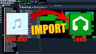 TUTO  IMPORTER des SONS dans LMMS  Utiliser ses sonsenregistrements  Français [upl. by Dawes]