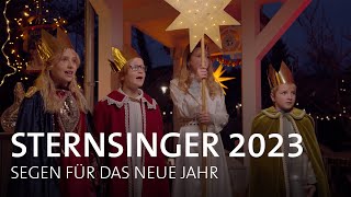 Die Sternsinger bringen den Segen für das kommende Jahr 2023 [upl. by Laband]