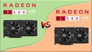 RX 480 4GB vs RX 580 4GB Benchmark [upl. by Guglielmo]