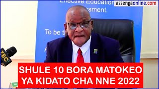 SHULE 10 BORA MATOKEO YA KIDATO CHA NNE 202223 NECTA YATOA UFAFANUZI HUU SHULE KUMI BORA [upl. by Woodring]