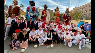 Gaiteros de Estella Gigantes de Estella en Zaragoza 2024 [upl. by Rasmussen]