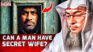 Is Having SECOND WIFE Secretly in Islam ALLOWED  Sheikh Assim AlHakeem [upl. by Callie572]