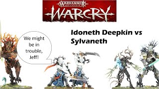 WARCRY  Fish in the Forest Idoneth Deepkin vs Sylvaneth review with Maths [upl. by Ziguard246]