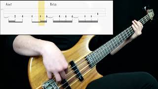 Jamiroquai  Virtual Insanity Bass Cover Play Along Tabs In Video [upl. by Signe]