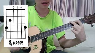 Scott Pilgrim  Black Sheep  Guitar Chords Lesson [upl. by Nywrad]