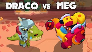 ⭐ DRACO vs MEG ⭐  1 VS 1  Brawl Stars [upl. by Romine]