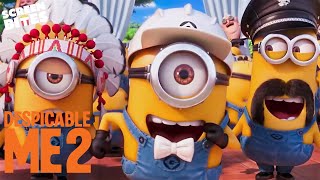 Despicable Me 4 2024  Gru amp Maxine Sing Everybody Wants to Rule the World Scene  Movieclips [upl. by Quenby]