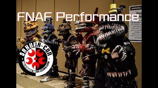 OFFICIAL SakuraCon 2017 FNAF4 Nightmare Performance [upl. by Kermit]