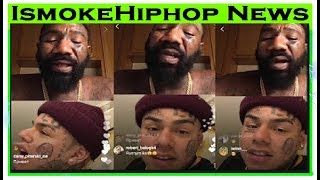 Boskoe100 and Tekashi69 Instagram live Interview Reaction [upl. by Bond]