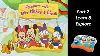 Baby Mickey amp Friends VSmile Playthrough Part 2  Learn amp Explore [upl. by Monahon]