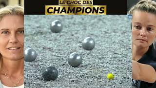 Pétanque choc des championnes Peyrot vs Herlem [upl. by Wit]