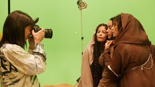 Ibeyi ft Jorja Smith  Behind the Scenes on Lavender and Red Roses [upl. by Tnias]