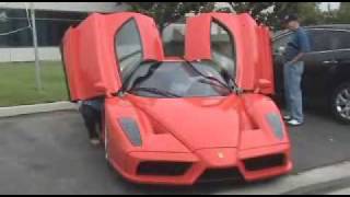 ENZO FERRARI ENZO ORANGE rosso dino  walk around fly by [upl. by Agnimod28]