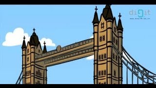 London Bridge Is Falling Down  Animated Nursery Rhymes amp Songs For Kids [upl. by Calen]