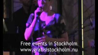 The Moleskins  Here Comes The Rain Again Live at Hotel Scandic Anglais Stockholm 57 [upl. by Ihsir]