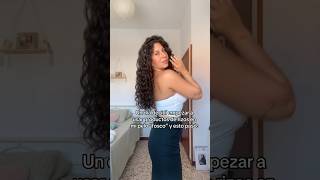 ✨PELO RIZADO TIRABUZONES MARCADOS rizos cabello peinados pelo [upl. by Anerrol374]