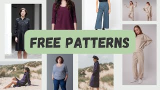 FREE Sewing Patterns for Winter beginner friendly [upl. by Terrence]