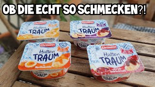 Ehrmann HüttenTraum  Germknödel und Strudel  Wie schmecken sie [upl. by Norahc]