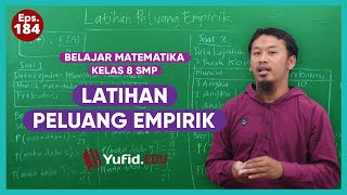 Contoh Soal Peluang Empirik dan Pembahasannya Belajar Matematika Kelas 8  Kak Hasan [upl. by Uzzial432]