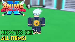 How to Get All Items in Anime Revolution X [upl. by Johns885]