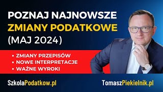 Poznaj NAJNOWSZE ZMIANY Podatkowe [upl. by Yuhas486]